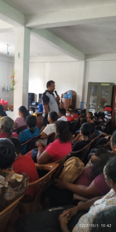 Homagama Pitipana town is celebrating the World Children and Elderly Day in Grama Niladhari division (2022)